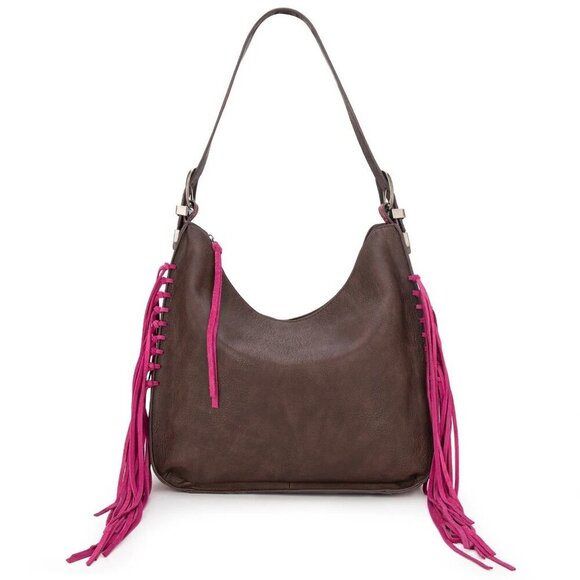 Montana West Floral Tooled Concealed Carry Hobo - Picture 1 of 16